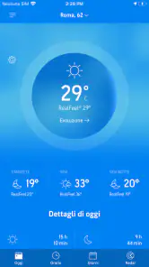 Previsioni Meteo : AccuWeather screenshot 1