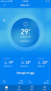 Previsioni Meteo : AccuWeather screenshot 1