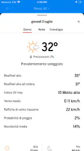 Previsioni Meteo : AccuWeather screenshot 5