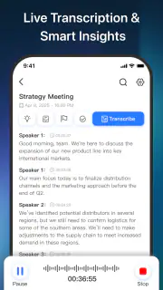 Proactor AI – Transcribe screenshot 3