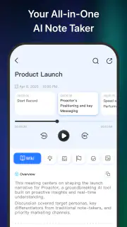 Proactor AI – Transcribe screenshot 5