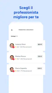 ProntoPro Trova Professionisti screenshot 3