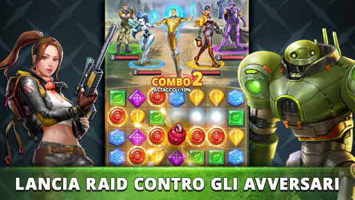 Puzzle Combat: Match-3 RPG screenshot 2