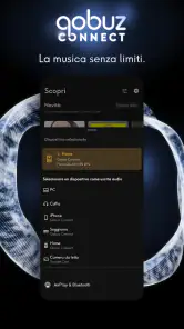 Qobuz: Musica e editoriali screenshot 1