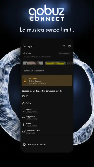 Qobuz: Musica e editoriali screenshot 1