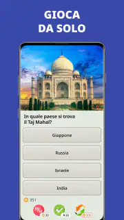 QuizzLand: quiz d'intelligenza screenshot 2