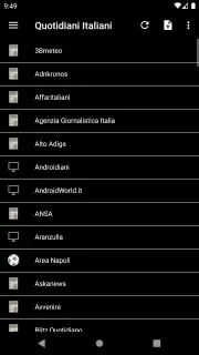 Quotidiani Italiani screenshot 2