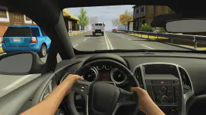 Racing in Car 2 screenshot 1