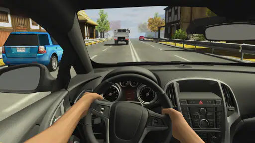 Racing in Car 2 screenshot 1