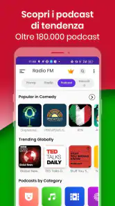 Radio FM: Live Italian Radios screenshot 3