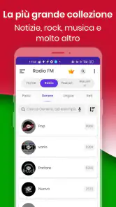 Radio FM: Live Italian Radios screenshot 7