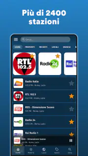 Radio Italia: Radio FM e AM screenshot 3