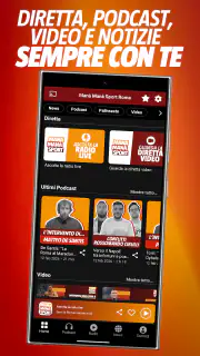 Radio Manà Manà Sport Roma screenshot 2