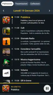 Radio Popolare screenshot 2