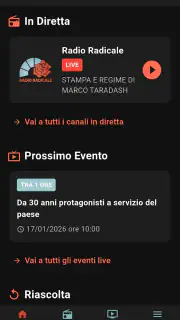 Radio Radicale screenshot 2