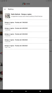 Radio Radicale screenshot 6