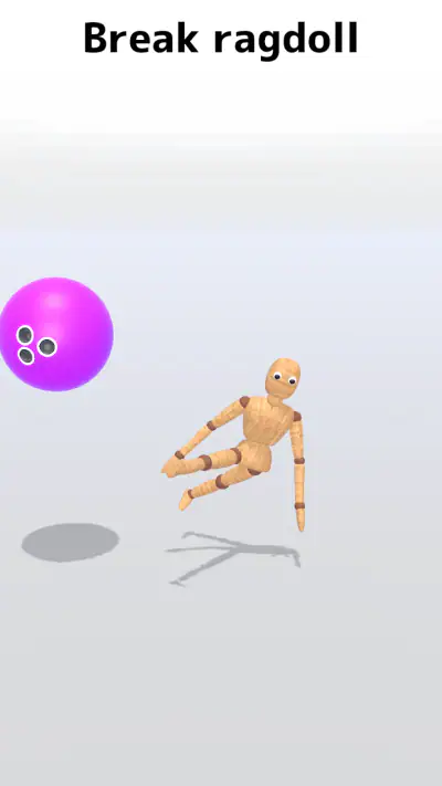 Ragdoll Break: Let's destroy! screenshot 1