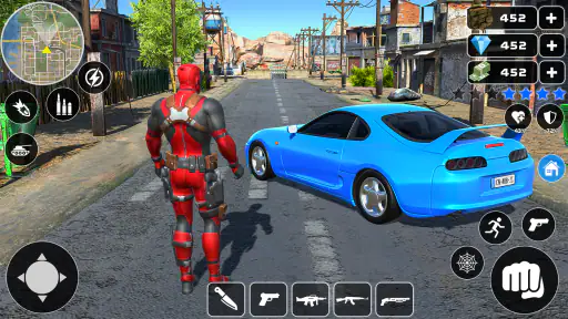 Ragno Corda Miami Eroe Uomo screenshot 8