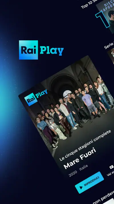RaiPlay screenshot 1