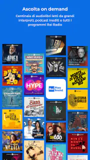 RaiPlay Sound: radio e podcast screenshot 3
