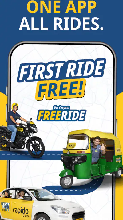 Rapido: Bike-Taxi, Auto & Cabs screenshot 1