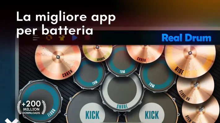 Real Drum batteria elettronica screenshot 1