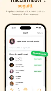 Recent Follow: Ultimi Seguiti screenshot 2