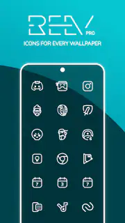 Reev Pro - Outline Icon Pack screenshot 1