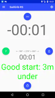 Regatta Start - SailGrib RS screenshot 7