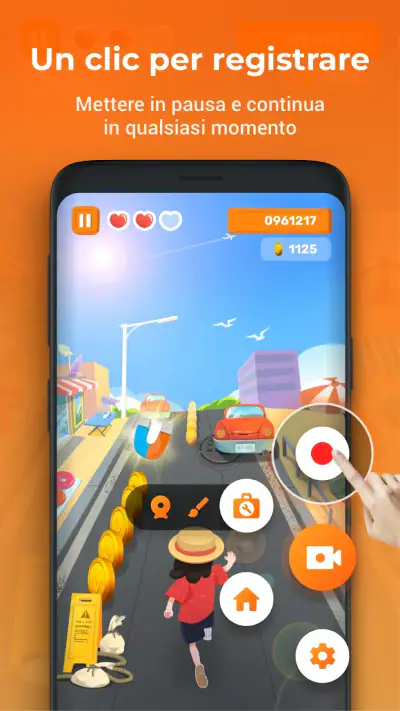 Registra Schermo - XRecorder screenshot 1