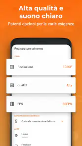 Registra Schermo - XRecorder screenshot 3