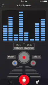 Registratore Vocale screenshot 1