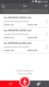 Registratore Vocale screenshot 2