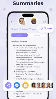 Registratore vocale & Note IA screenshot 3