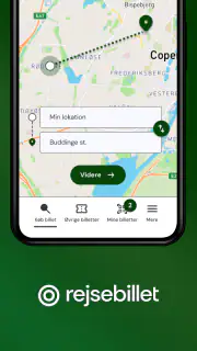 Rejsebillet screenshot 7