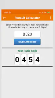 Renault Codice Radio screenshot 2