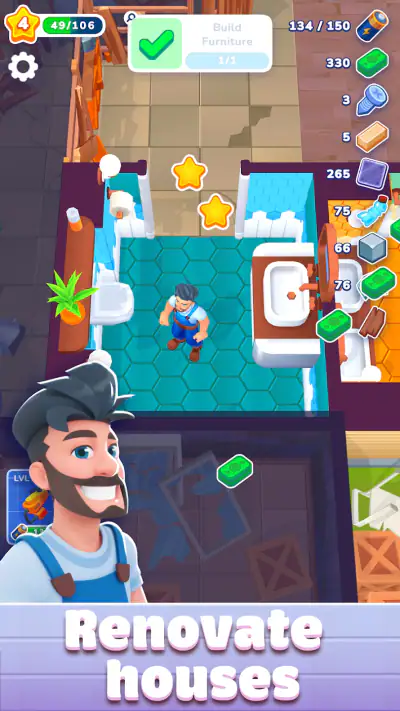 Renovation Day - Casa da sogno screenshot 1