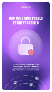 Retorna: envía dinero seguro screenshot 2