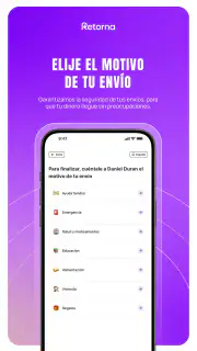 Retorna: envía dinero seguro screenshot 6