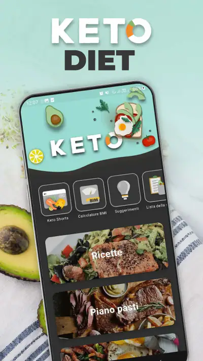 Ricette Keto: dieta cheto screenshot 1