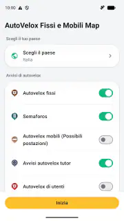 Rilevatore autovelox: Widget screenshot 1