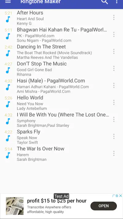 Ringtone Maker: crea suonerie screenshot 1