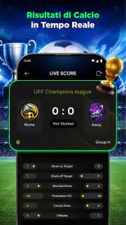 Risultati Calcio Live screenshot 1