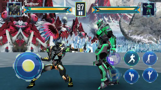 Robot Fighting: Kung Fu Karate screenshot 2