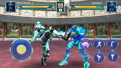 Robot Fighting: Kung Fu Karate screenshot 4