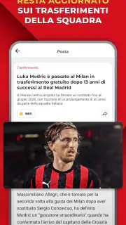 Rossoneri Live – App del Milan screenshot 6