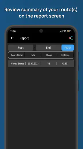 Routin Pianificatore Percorso screenshot
