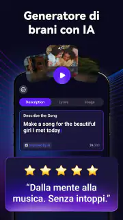 Rythmix: Generatore Musica IA screenshot 1