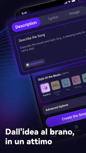 Rythmix: Generatore Musica IA screenshot