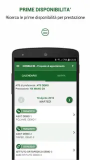 SALUTILE Prenotazioni screenshot 2